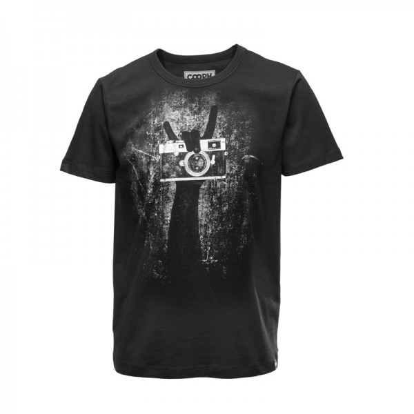 COOPH T-Shirt Rock On Fotografenshirt schwarz