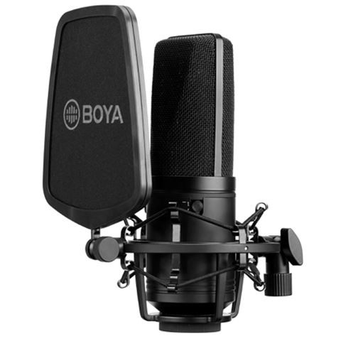 Boya Grossmembran Kondensator Mikrofon BY-M1000 - Studiomikrofon