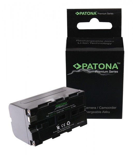 Patona Premium Akku für Sony NP-F550 F330 F530 F750 F930 F920 F550