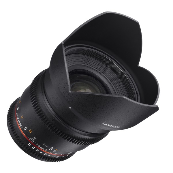 Samyang Objektiv 16/2,2 Video DSLR II Canon EF
